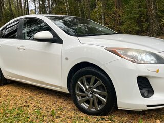 2012 Mazda 3 II (BL) Рестайлинг, белый, 720000 рублей, вид 5