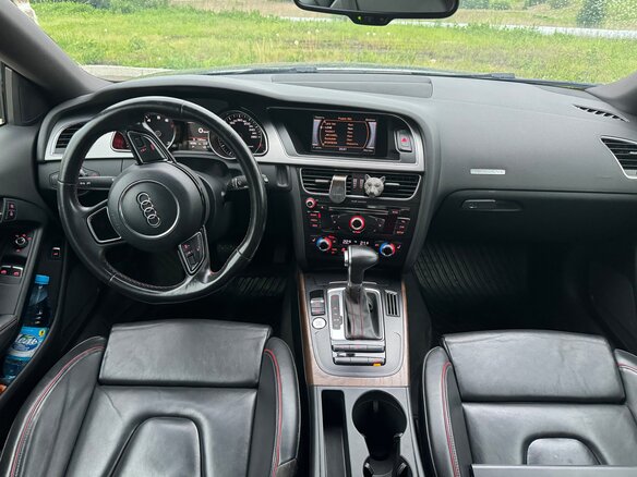 2012 Audi A5 I (8T) Рестайлинг, чёрный - вид 11