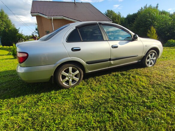 2006 Nissan Almera II (N16) Рестайлинг, серый - вид 4