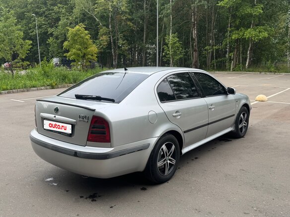 2002 Skoda Octavia I (A4) Рестайлинг, серебристый - вид 3
