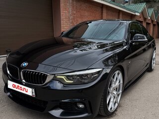 2018 BMW 4 серии 420i xDrive F32/F33/F36 Рестайлинг, чёрный, 3400000 рублей, вид 1