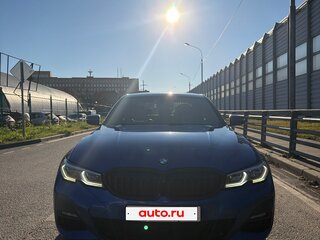 2019 BMW 3 серии 320i xDrive VII (G2x), синий, 3700000 рублей, вид 2
