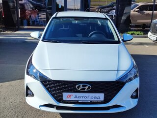 2021 Hyundai Solaris II Рестайлинг, белый, 1520000 рублей, вид 2