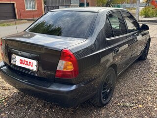 2008 Hyundai Accent ТагАЗ II, чёрный, 275000 рублей, вид 3