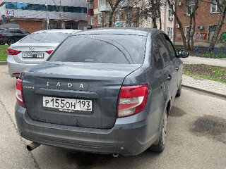 2020 Lada (ВАЗ) Granta I Рестайлинг, серый, 490000 рублей, вид 5