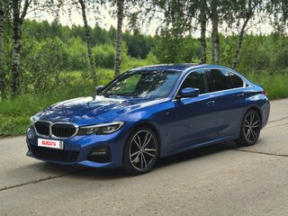 2019 BMW 3 серии 320d VII (G2x), синий, 2900000 рублей, вид 2