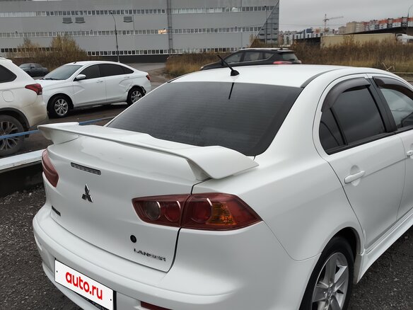 2008 Mitsubishi Lancer X, белый, 790000 рублей - вид 5