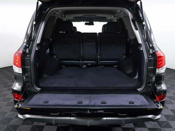 2012 Lexus LX 570 III Рестайлинг, чёрный, 4300000 рублей - вид 8