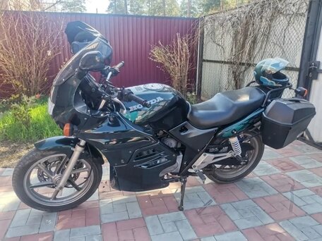 1995 Honda CB 500, зелёный, 270000 рублей, вид 2
