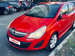 2008 Opel Corsa D, красный, 360000 рублей, вид 1