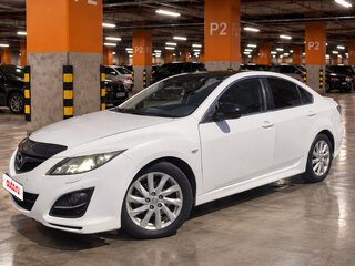 2011 Mazda 6 II (GH) Рестайлинг, белый, 1000000 рублей, вид 1