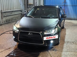 2007 Mitsubishi Lancer X, чёрный, 680000 рублей, вид 1