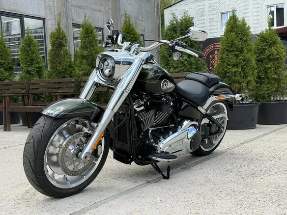 2026 Harley-Davidson Fat Boy, зелёный, 4200000 рублей - вид 19
