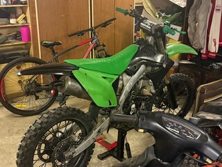 2010 Kawasaki KX 250, зелёный, 249999 рублей, вид 3