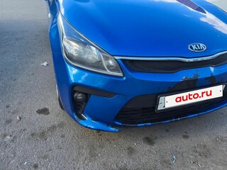 2017 Kia Rio IV, синий, 955000 рублей, вид 1