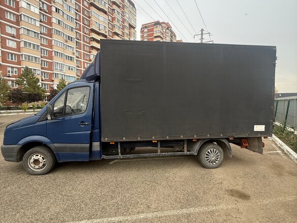 2008 Volkswagen Crafter, синий, 1550000 рублей - вид 4
