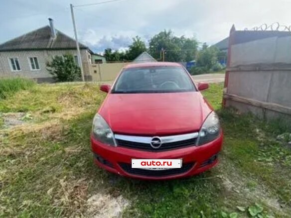 2007 Opel Astra GTC H Рестайлинг, красный - вид 3