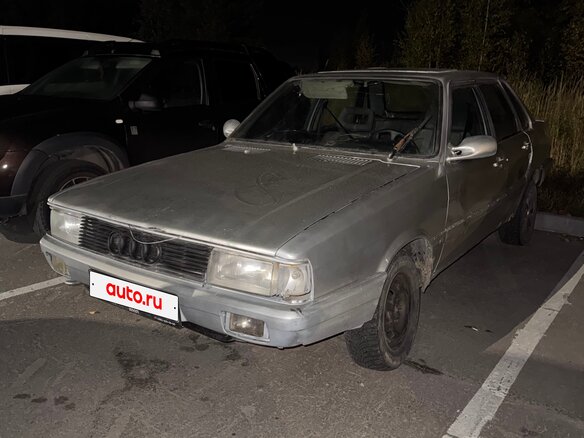 1986 Audi 80 III (B2), серебристый - вид 1