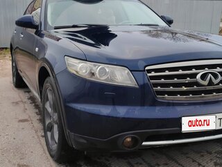 2007 Infiniti FX35 I (S50) Рестайлинг, синий, 900000 рублей, вид 3