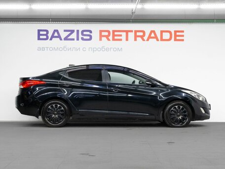 2012 Hyundai Elantra V (MD), чёрный, 919000 рублей, вид 4