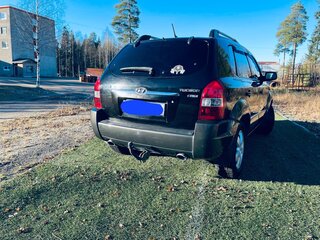 2008 Hyundai Tucson I, чёрный, 820000 рублей, вид 3