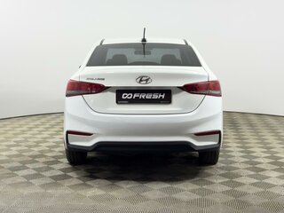 2018 Hyundai Solaris II, белый, 729900 рублей, вид 4
