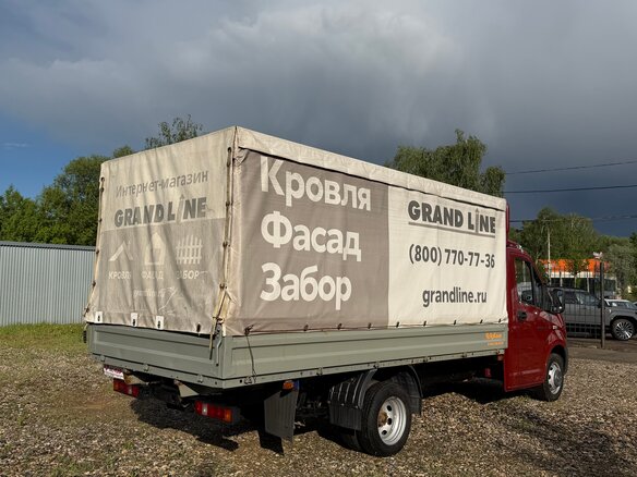 2021 ГАЗ ГАЗель Next, красный, 1690000 рублей - вид 3