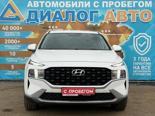2021 Hyundai Santa Fe IV Рестайлинг, белый, 3320000 рублей, вид 2