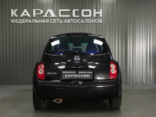 2008 Nissan Micra III (K12), чёрный, 499000 рублей, вид 4