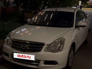 2014 Nissan Almera III (G15), белый, 600000 рублей, вид 2