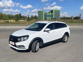 2018 Lada (ВАЗ) Vesta SW I, белый, 1100000 рублей, вид 2