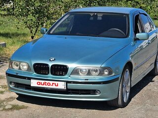1996 BMW 5 серии 523i IV (E39), голубой, 420000 рублей, вид 4
