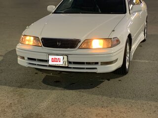 2000 Toyota Mark II VIII (X100), белый, 600000 рублей, вид 4