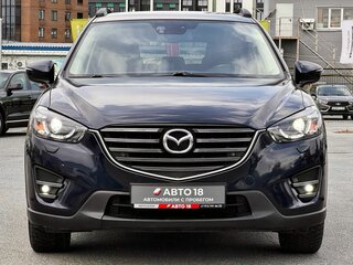 2016 Mazda CX-5 I Рестайлинг, синий, 2099000 рублей, вид 4