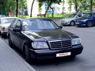 1997 Mercedes-Benz S-Класс 320 III (W140) Рестайлинг, коричневый, 605000 рублей, вид 3