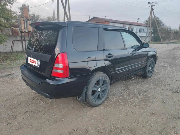 2002 Subaru Forester II, чёрный, 590000 рублей - вид 3