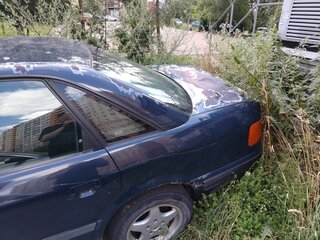 1991 Audi 100 IV (C4), синий, 250000 рублей, вид 4