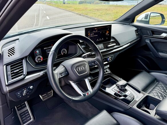 2021 Audi SQ5 II (FY) Рестайлинг, серый, 3350000 рублей - вид 11