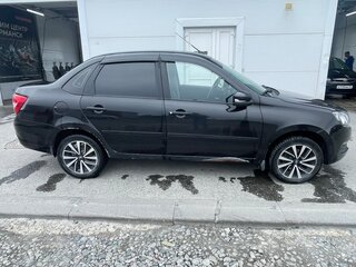 2021 Lada (ВАЗ) Granta I Рестайлинг, чёрный, 700000 рублей, вид 2