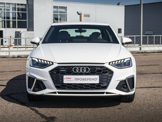 2020 Audi A4 45 TFSI V (B9) Рестайлинг, белый, 3649000 рублей, вид 2