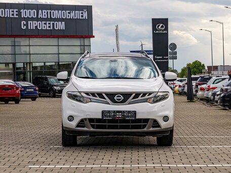 2013 Nissan Murano II (Z51) Рестайлинг 2, белый, 1175000 рублей, вид 2