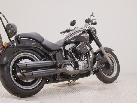 2010 Harley-Davidson Fat Boy, чёрный, 790000 рублей, вид 5