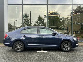 2015 Skoda Rapid I, синий, 649000 рублей, вид 4