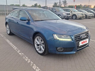 2010 Audi A5 I (8T), синий, 1530000 рублей, вид 3