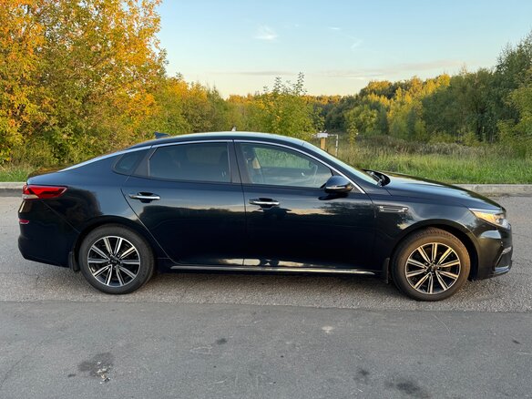 2019 Kia Optima IV Рестайлинг, синий, 1855000 рублей - вид 20