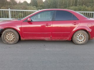 2006 Mazda 6 I (GG) Рестайлинг, красный, 250000 рублей, вид 4