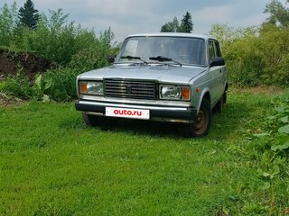 2010 Lada (ВАЗ) 2107, серебристый, 110000 рублей, вид 1