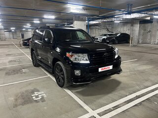 2008 Toyota Land Cruiser 200 Series, чёрный, 2800000 рублей, вид 3