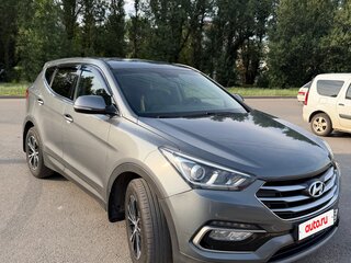 2017 Hyundai Santa Fe III Рестайлинг, серый, 2180000 рублей, вид 2