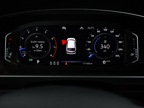 2020 Volkswagen Tiguan II, синий - вид 20